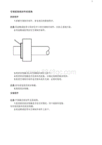 2020阅朗 空调系统密封件的更换