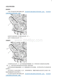 2020阅朗 水泵皮带的更换