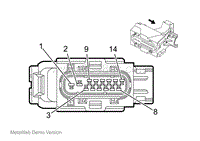 2020阅朗电路图 K71变速器控制模块（MNU M2A）