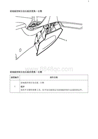 2020阅朗 前地板控制台加长板的更换-右侧