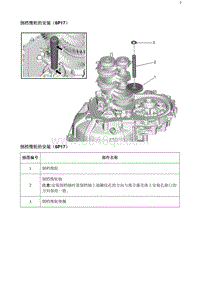 2020阅朗 倒档惰轮的安装（6P17）