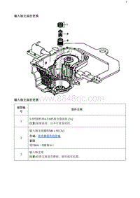 2020阅朗 输入轴支座的更换