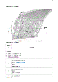 2020阅朗 前侧门限位连杆的更换