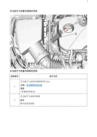 2020阅朗 多功能空气流量传感器的更换