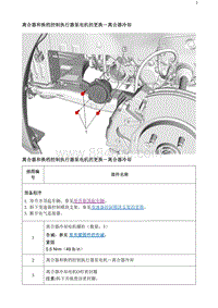 2020阅朗 离合器和换档控制执行器泵电机的更换-离合器冷却