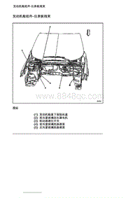 2007别克GL8陆尊 8.2.3 部件定位图