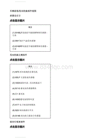 2021别克英朗电路图 车辆前部-发动机舱部件视图