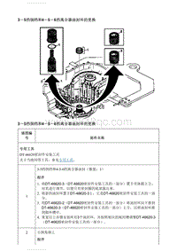 2021英朗 3－5档倒档和4－5－6档离合器油封环的更换 