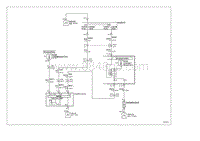 2007别克GL8陆尊 8.2.2.2 后窗玻璃刮水器 洗涤器示意图