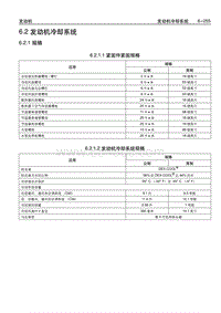 2005别克GL8陆尊 6.2 发动机冷却系统