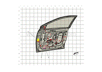 2021别克英朗电路图 15 乘客车门线束布线