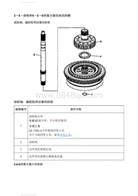 2021英朗 3－5－倒档和4－5－6档离合器壳体的拆装