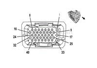 2021别克英朗电路图 X111 发动机线束至车身线束