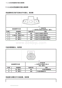 2007别克GL8陆尊 7.1.3.6自动变速器相关接头端视图