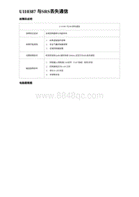 2023海豹DM-i诊断 U110387 与SRS丢失通信