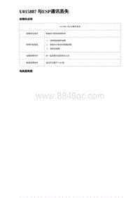 2023海豹DM-i诊断 U015887 与ESP通讯丢失