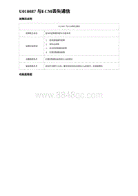 2023海豹DM-i诊断 U010087 与ECM丢失通信