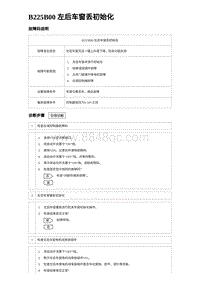 2023海豹DM-i诊断 B225B00 左后车窗丢初始化