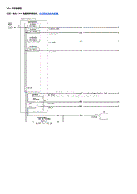 2023本田HR-V VSA 系统电路图