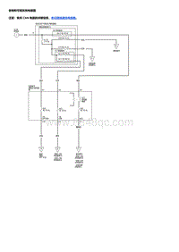 2023本田HR-V 音响和可视系统电路图 不带立体声放大器 