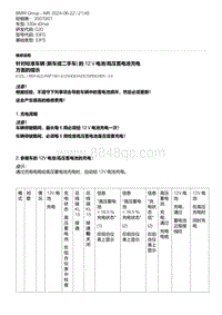 G20底盘 1-针对标准车辆 新车或二手车 的 12 V 电池-高压蓄电池充电方面的提示