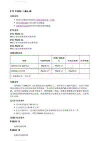 2020英朗 故障码 DTC P0650