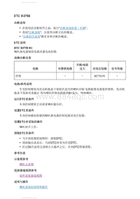 2020英朗 诊断信息和程序