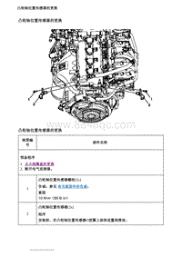 2020英朗 维修指南 凸轮轴位置传感器的更换