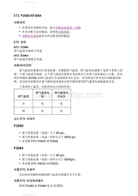 2020英朗 故障码 DTC P2080或P2084