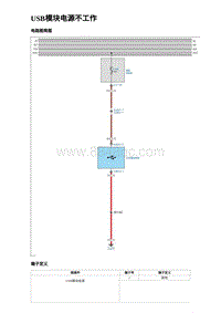 2024比亚迪海豹诊断 USB模块电源不工作