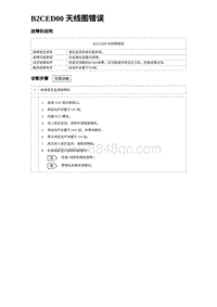 2024海狮07EV诊断 B2CED00 天线图错误