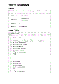 2024海狮07EV诊断 U007388 总线网络故障