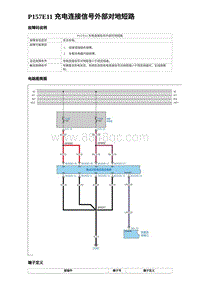 2024比亚迪海豚诊断 P157E11 充电连接信号外部对地短路