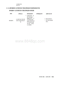 全新绅宝D50 B133215 出风模式执行器反馈电路对电源短路或开路