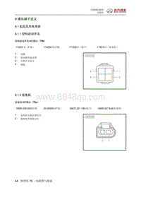 全新绅宝D50 插头端子定义