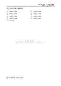 全新绅宝D50 网关控制器系统电路图