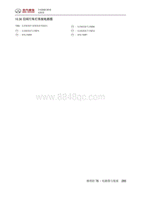 全新绅宝D50 日间行车灯系统电路图