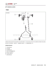 2016北汽绅宝D50 基础制动系统