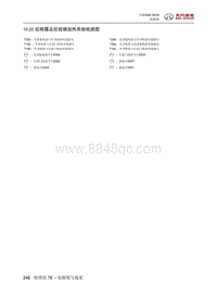 全新绅宝D50 后除霜及后视镜加热系统电路图