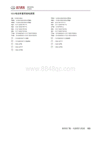 2016北汽绅宝X25 10.9 电动车窗系统电路图