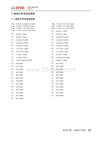 全新绅宝D50 接地分布系统电路图