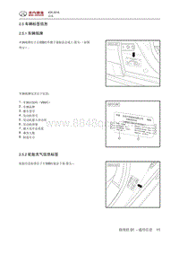 2016北汽绅宝X25 车辆标签信息