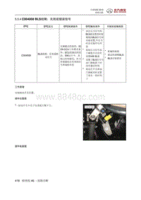 全新绅宝D50 C004008 BLS故障 无效或错误信号