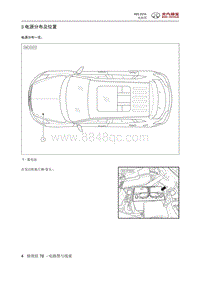 2016绅宝X65 电源分布及位置