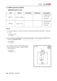 2016绅宝X35 P05711C 制动信号开路故障