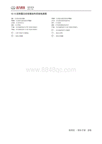 2018绅宝X25 10.13 后除霜及后视镜加热系统电路图