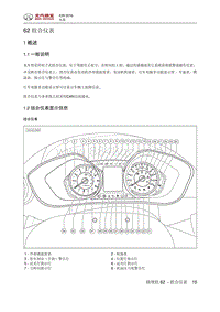 2018绅宝X35 组合仪表