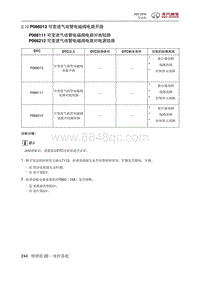 2018绅宝X25 P066013 可变进气歧管电磁阀电路开路