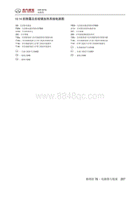 2016绅宝X35 10.14 后除霜及后视镜加热系统电路图