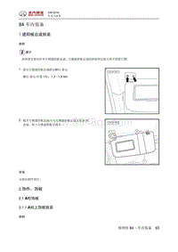 2018绅宝X35 车内装备